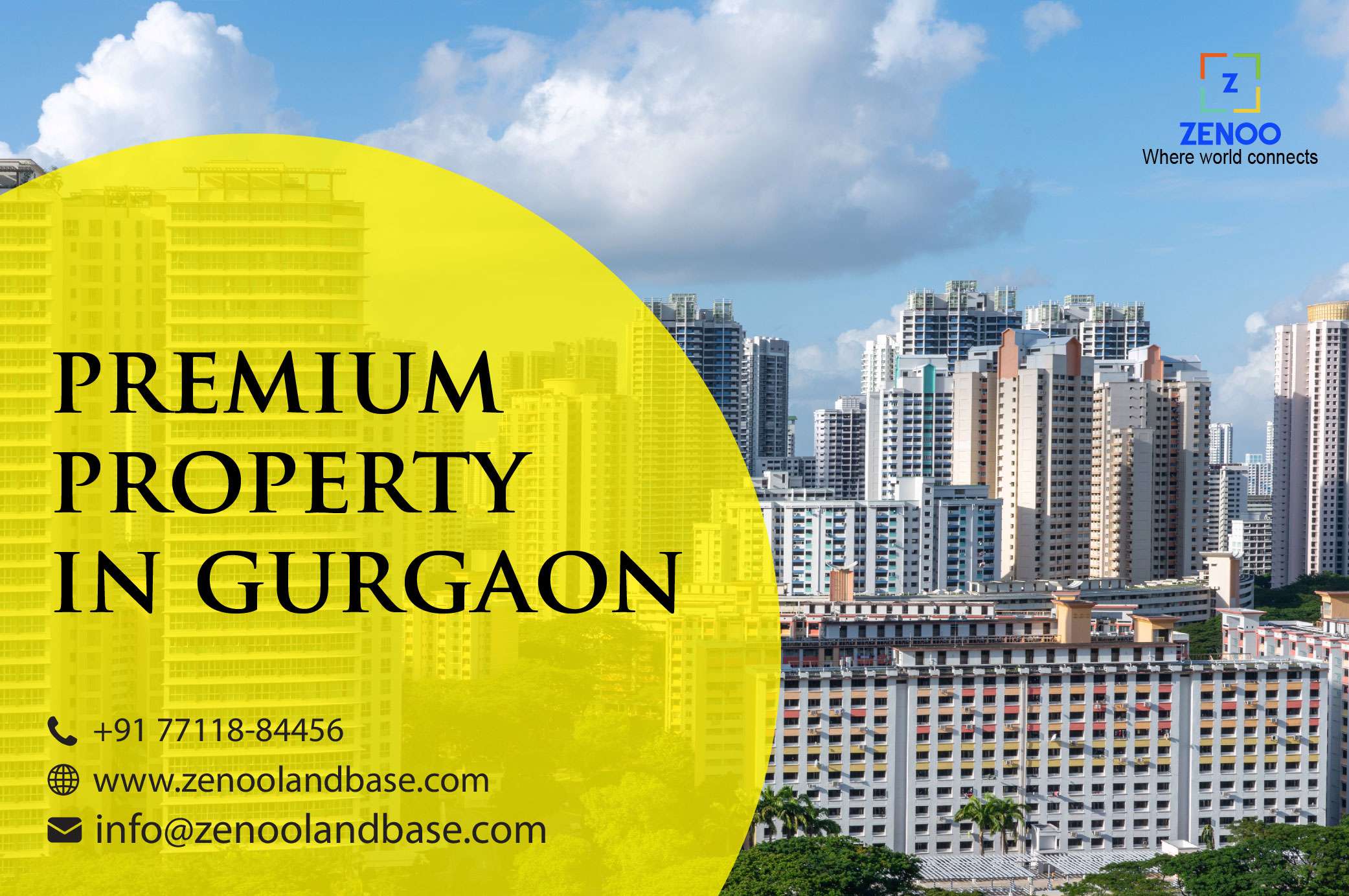 zenoolandbase gurgaon luxury real estate